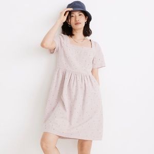 Madewell eyelet Allie mini dress
